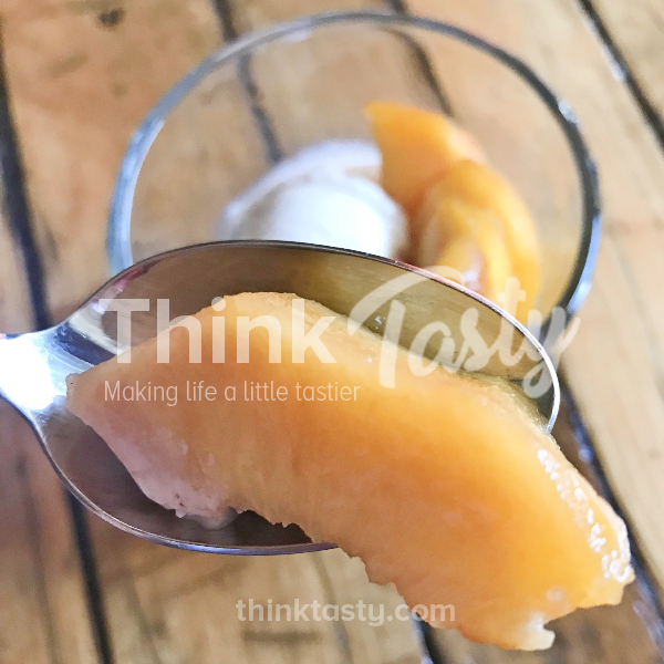 Vanilla Ice Cream's Best Friend: Bourbon Peaches (Alcohol Optional)